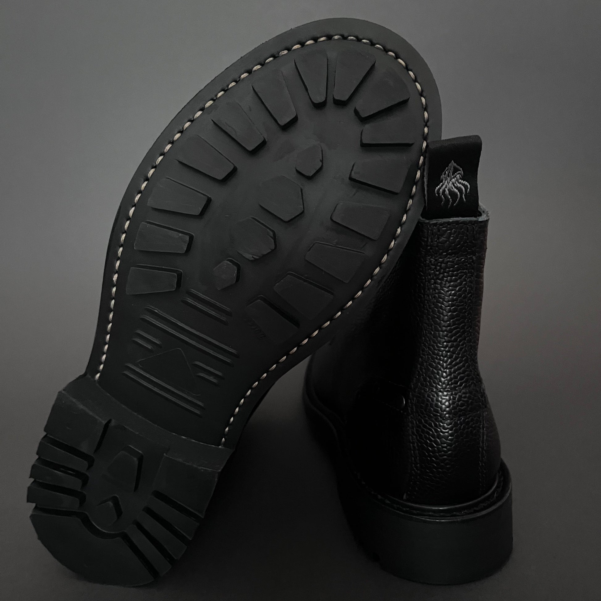 Black Wave Royal Black 08GW Goodyear welt leather boot sole